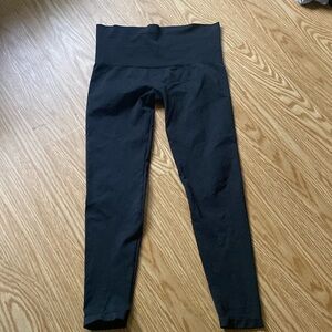 SPANX Shapewear Black Leggings worn once like new condition 1X. Lost weight